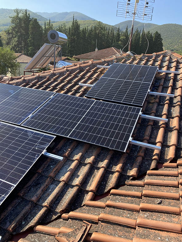 Φωτοβολταϊκό Net Metering με Αποθήκευση 4,15KWp στην ΕΔΕΣΣΑ
